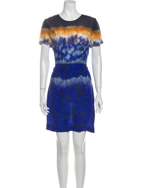 Altuzarra Tie-Dye Print Mini Dress