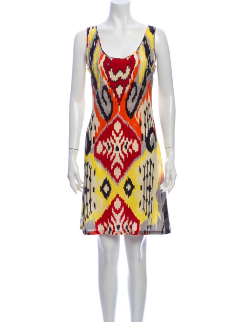 Altuzarra Silk Mini Dress Orange