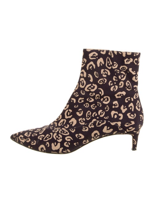 Altuzarra Printed Boots Blue