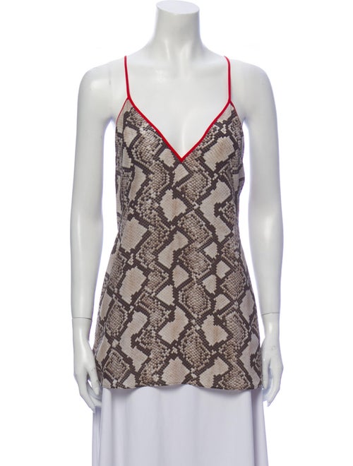 Altuzarra Silk Printed Top