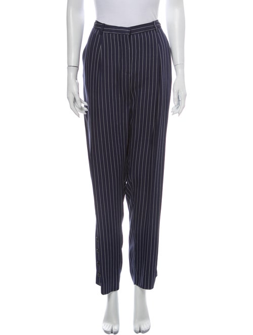 Altuzarra Striped Wide Leg Pants Blue