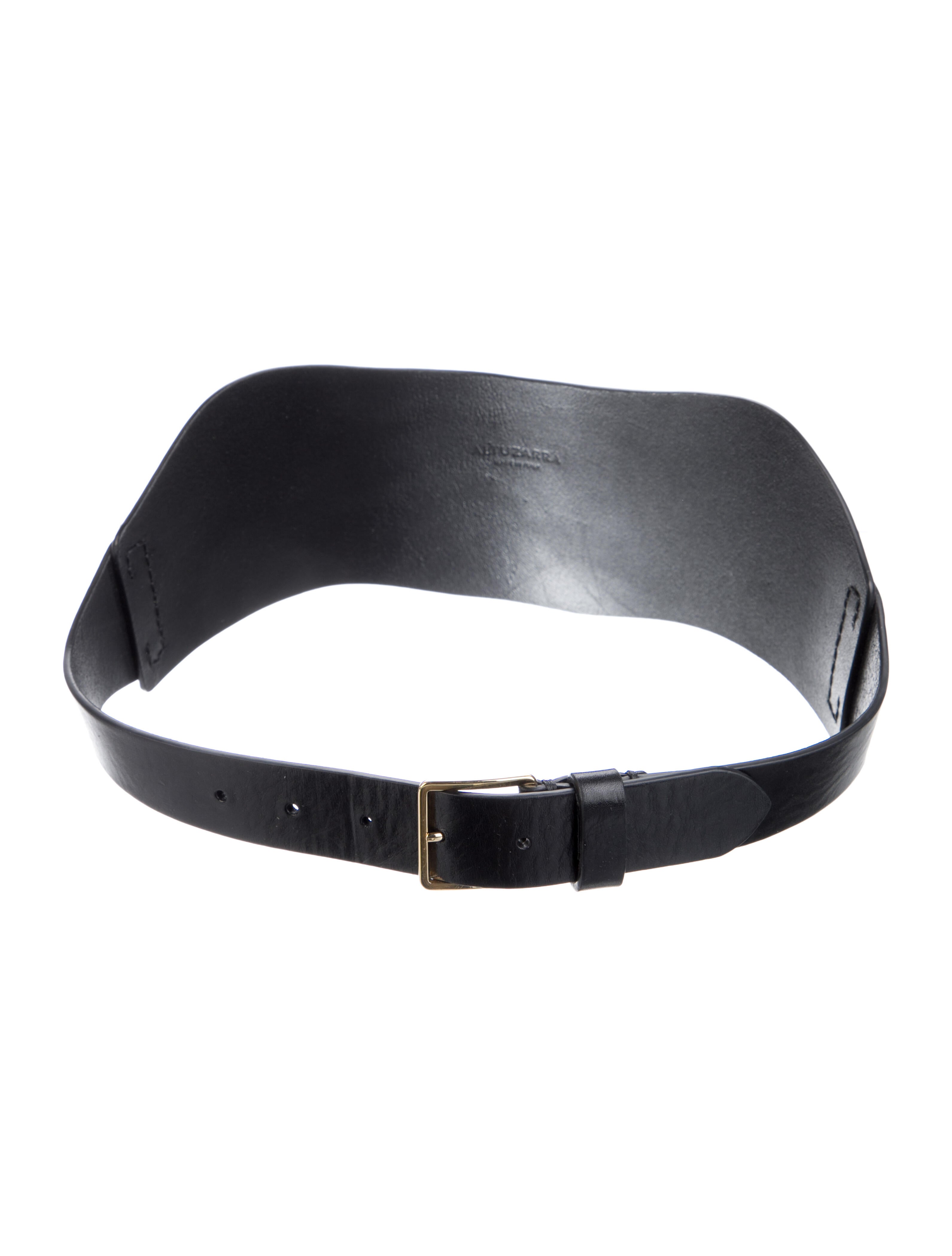 Celine Céline Embellished Leather Belt Brown Belts, Accessories
