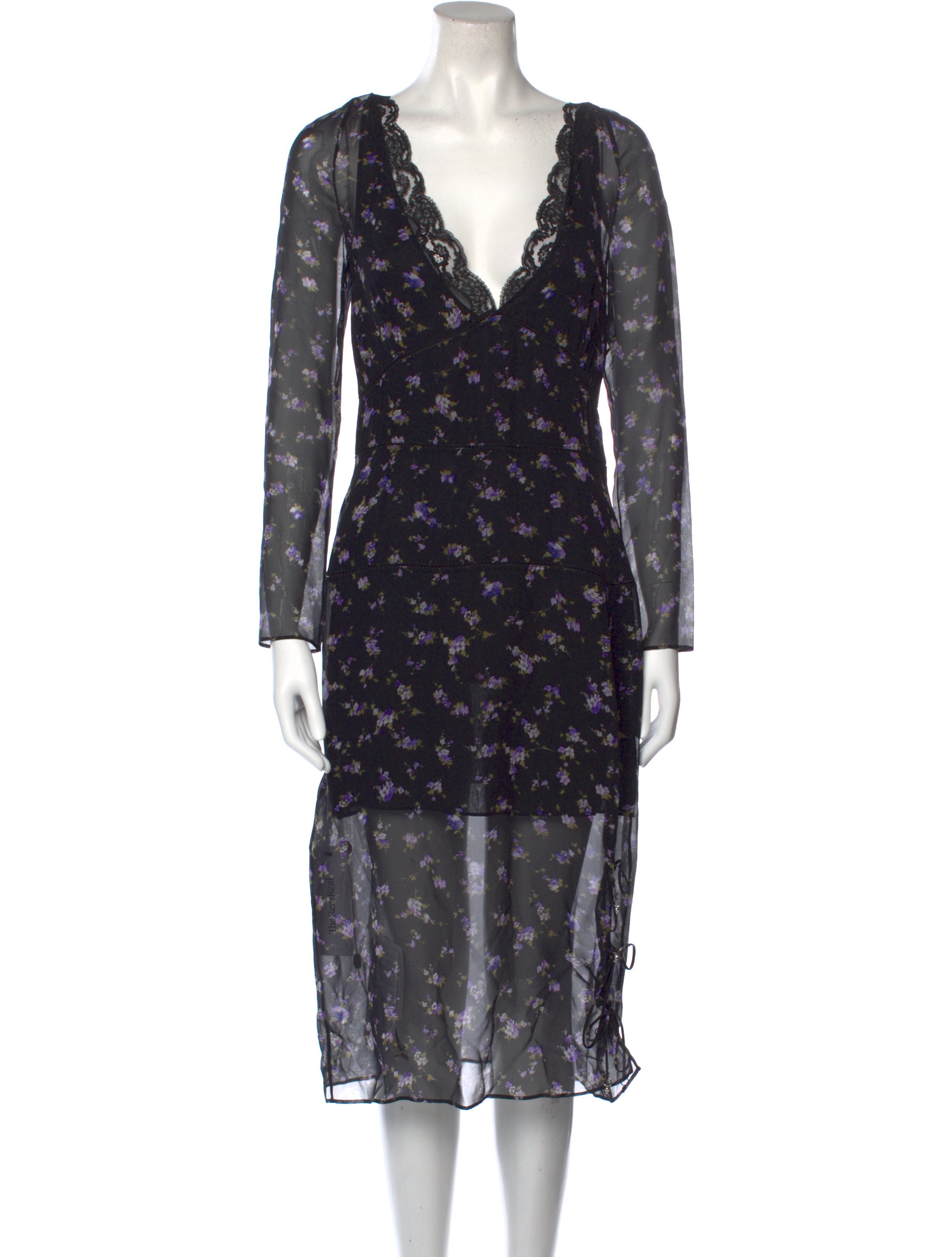 Altuzarra Silk Midi Length Dress