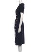 Altuzarra Scoop Neck Knee-Length Dress