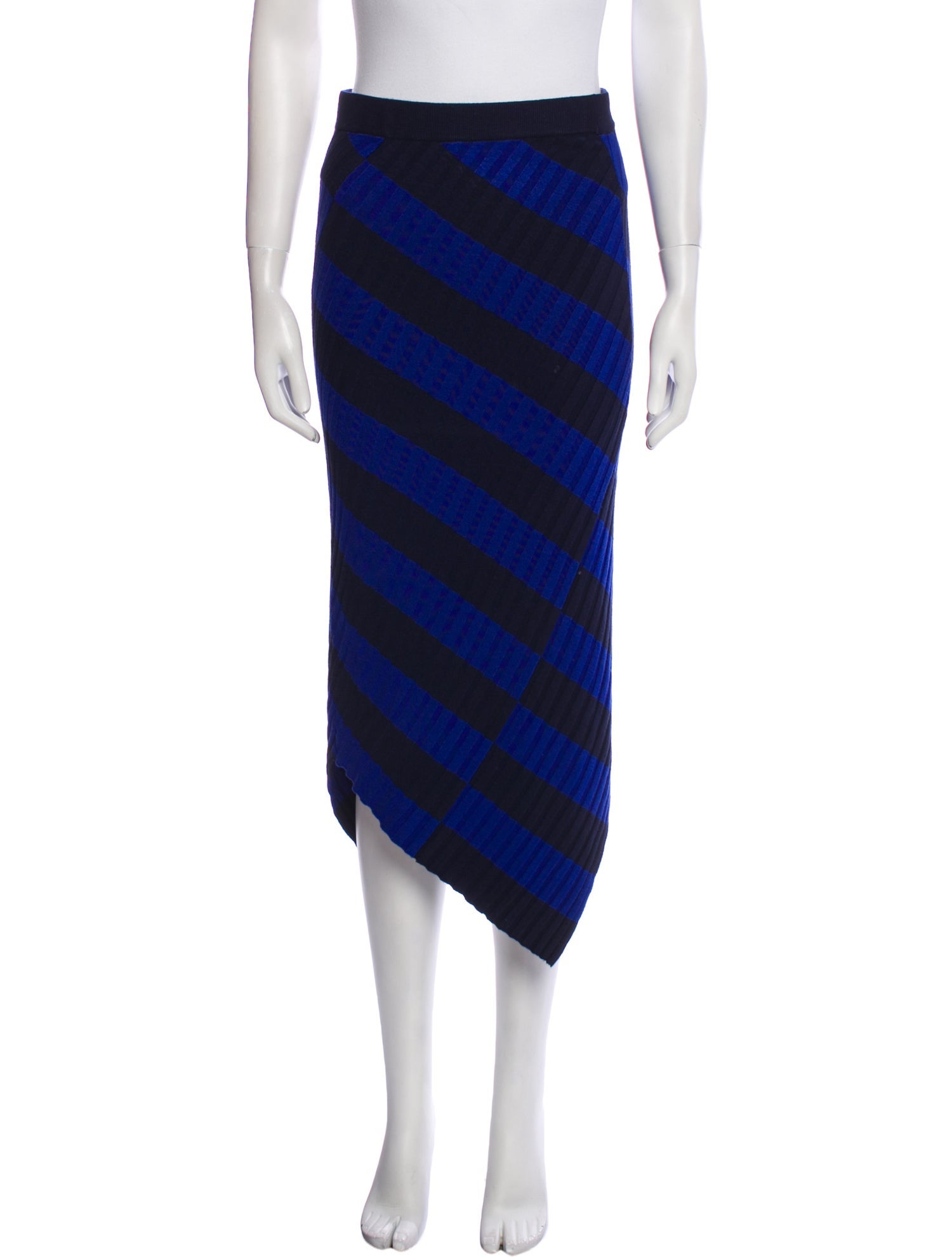 Altuzarra Striped Midi Length Skirt