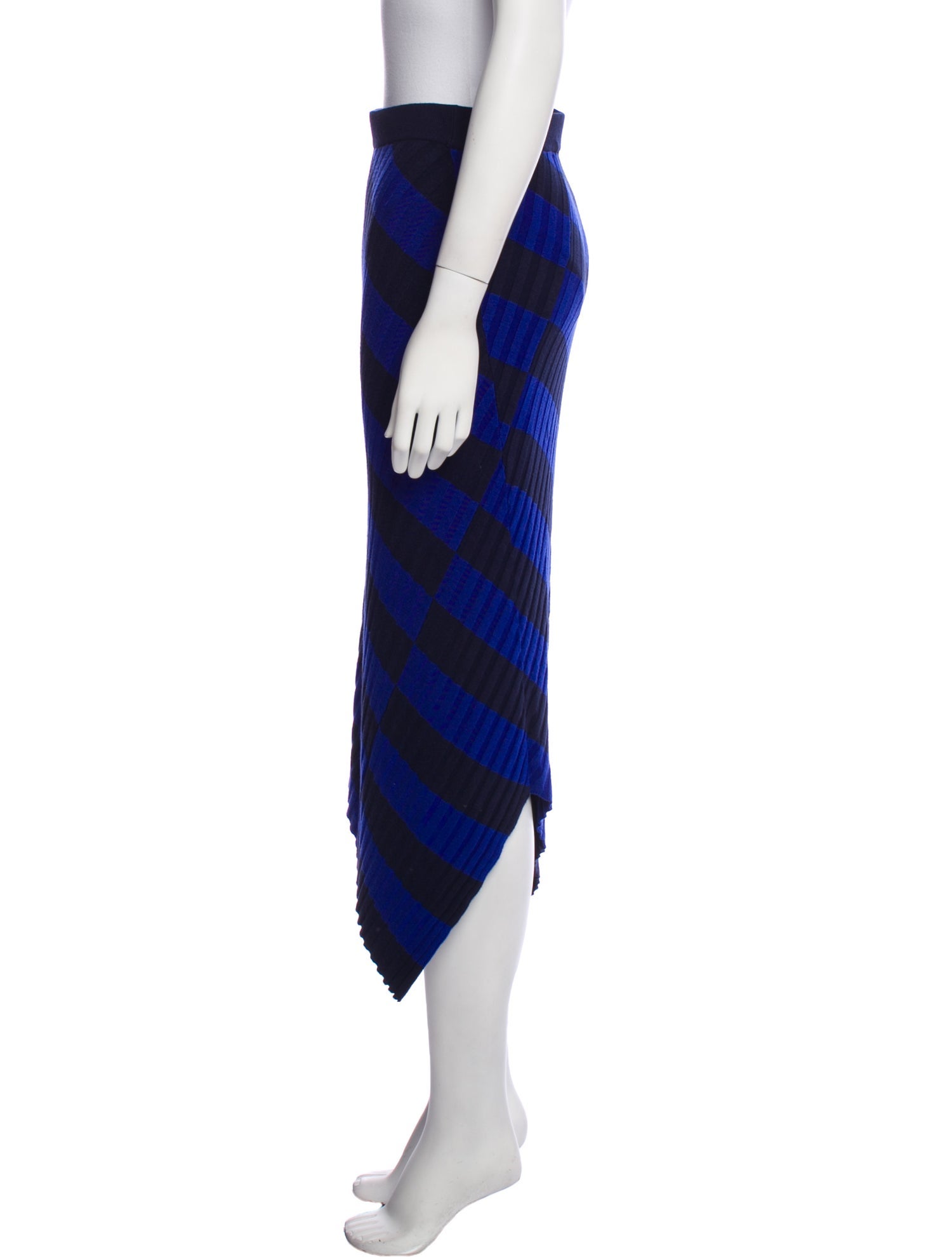 Altuzarra Striped Midi Length Skirt