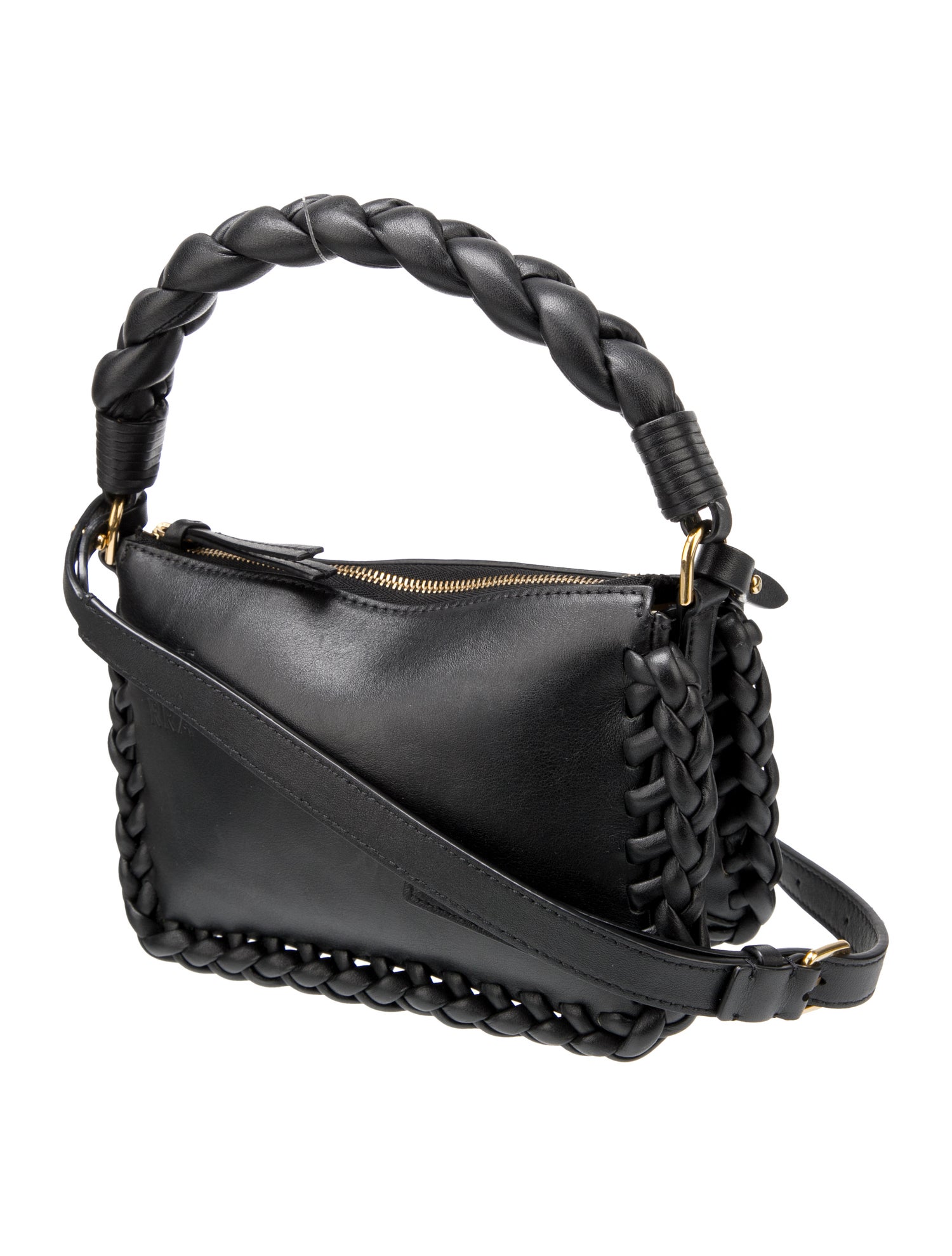 Heleina | Sleek Braided Crossbody Bag