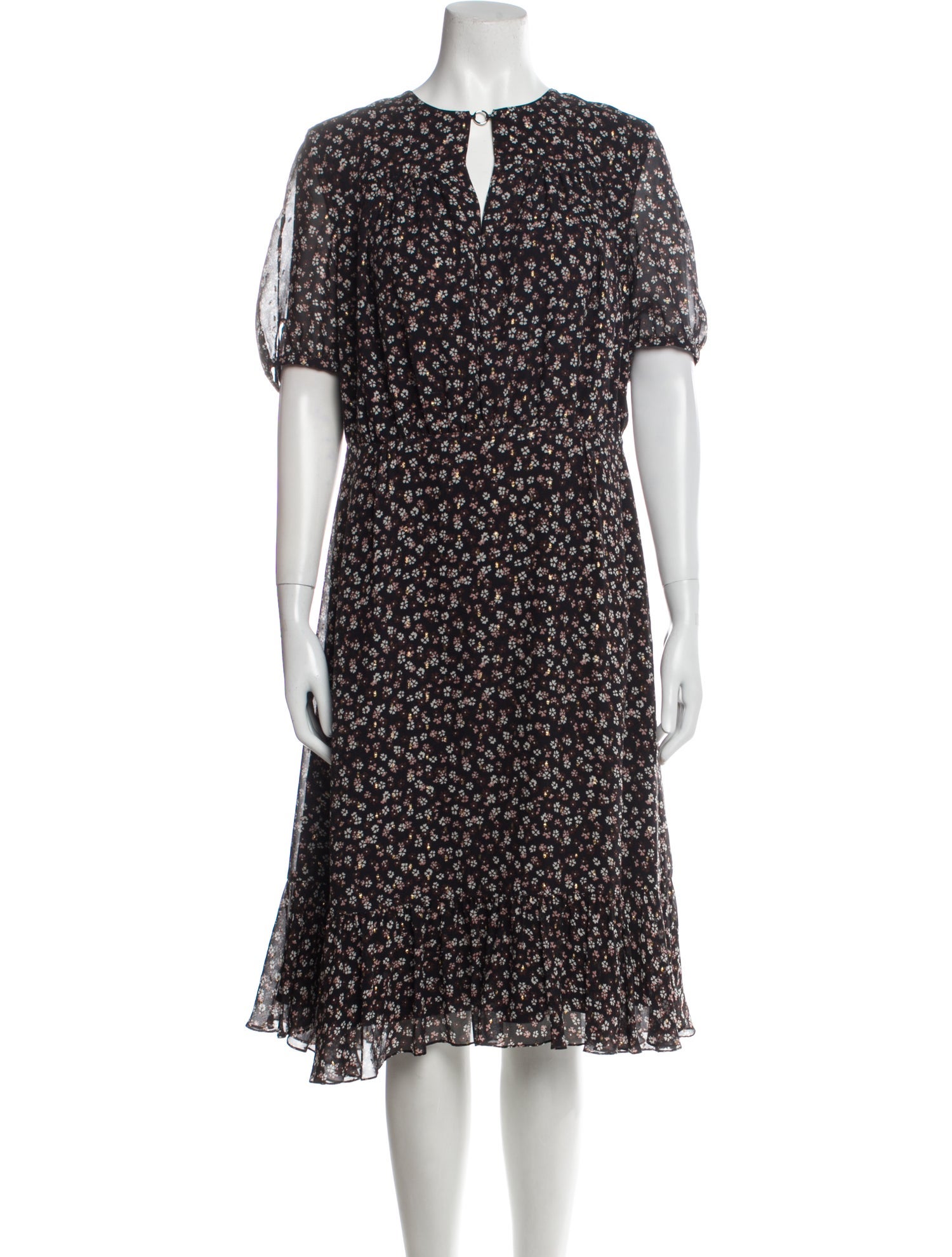 Altuzarra Silk Midi Length Dress