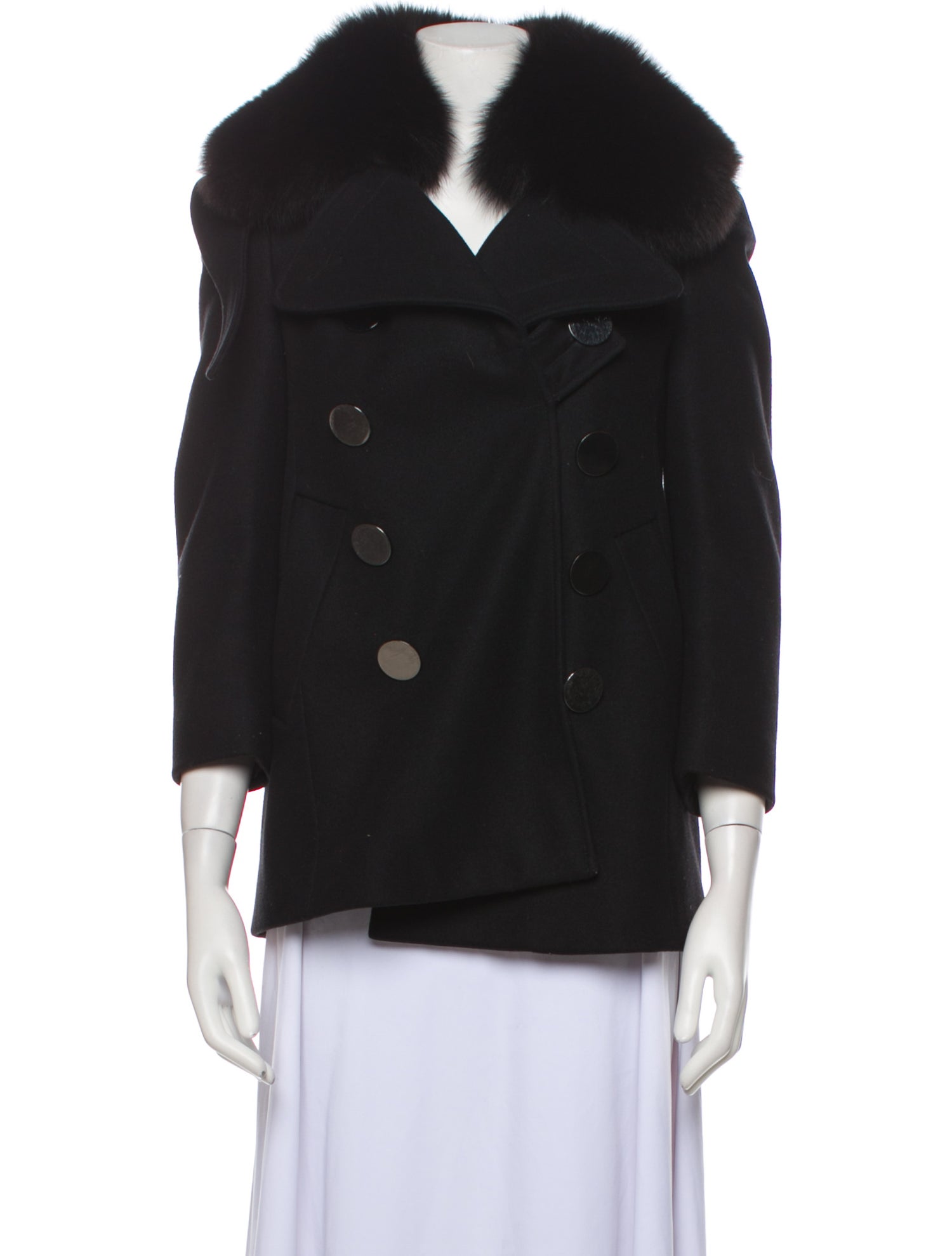 Altuzarra Virgin Wool Fur Coat