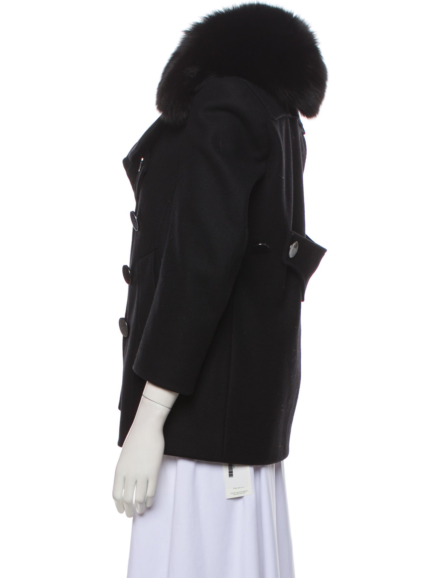 Altuzarra Virgin Wool Fur Coat