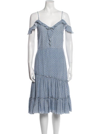 Altuzarra Silk Midi Length Dress