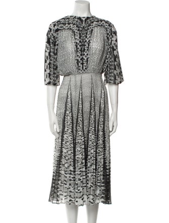 Altuzarra Printed Long Dress