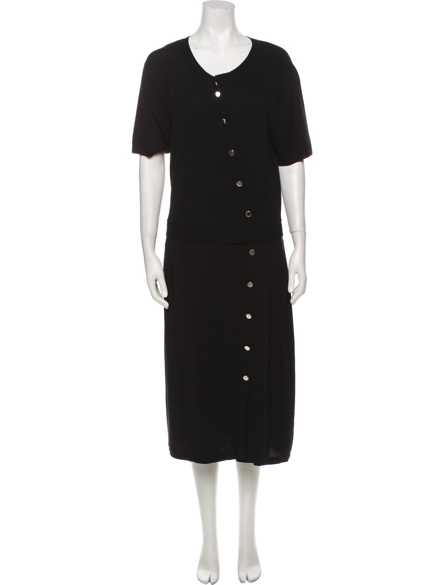 Altuzarra Scoop Neck Midi Length Dress