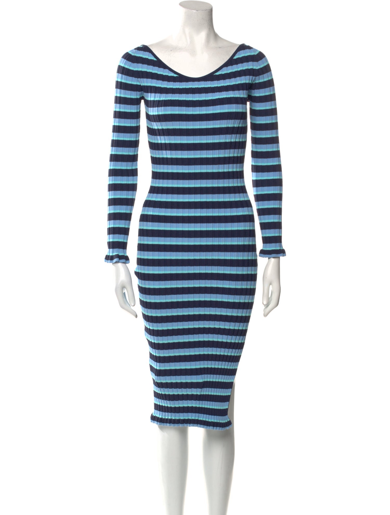 Altuzarra Striped Knee-Length Dress