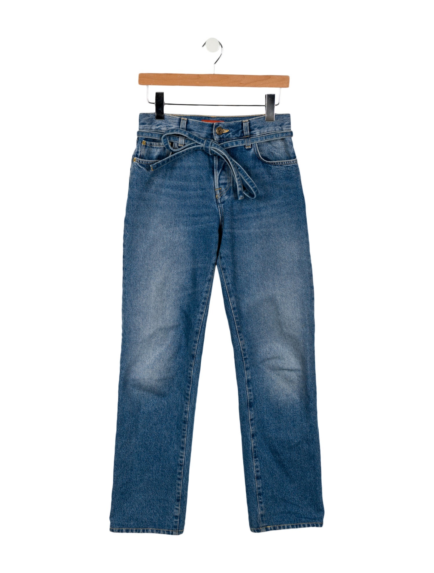 Altuzarra Mid-Rise Straight Leg Jeans