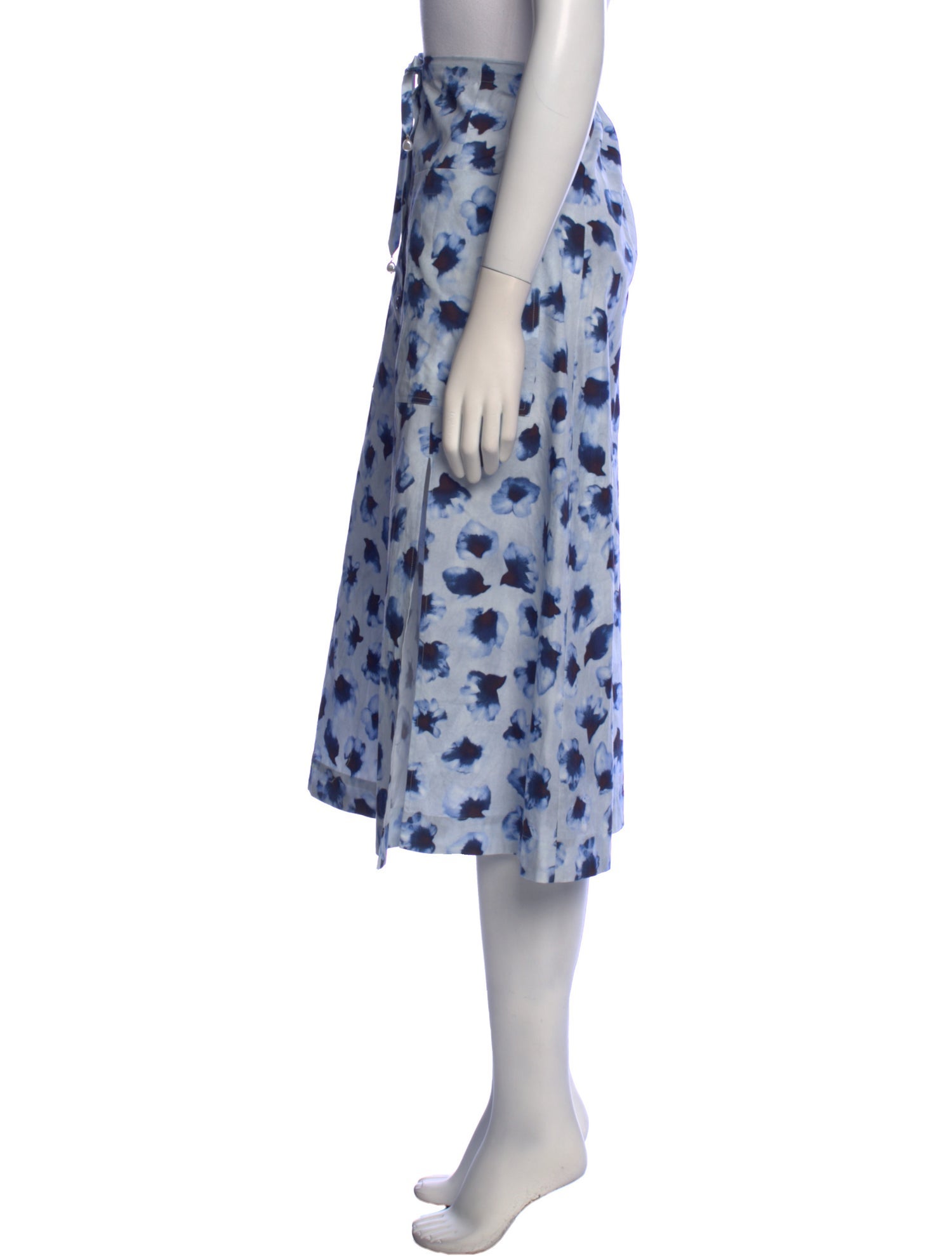 Altuzarra Printed Midi Length Skirt