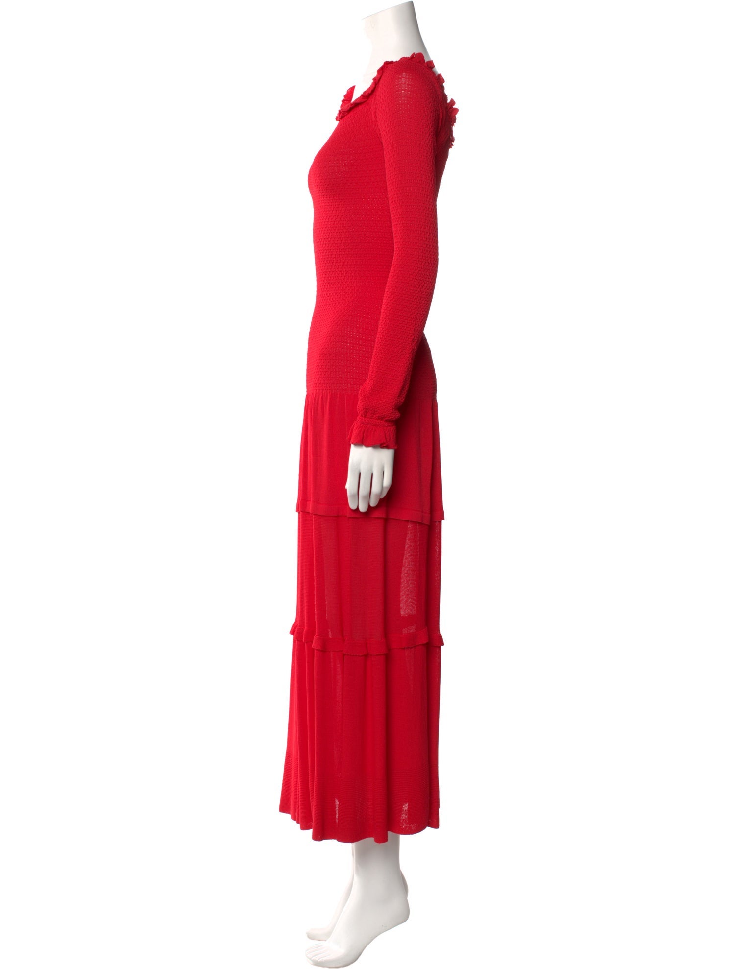 Altuzarra Crew Neck Long Dress