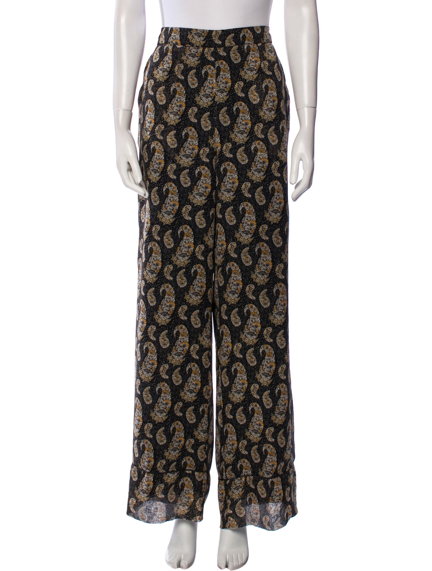 Altuzarra Silk Wide Leg Pants
