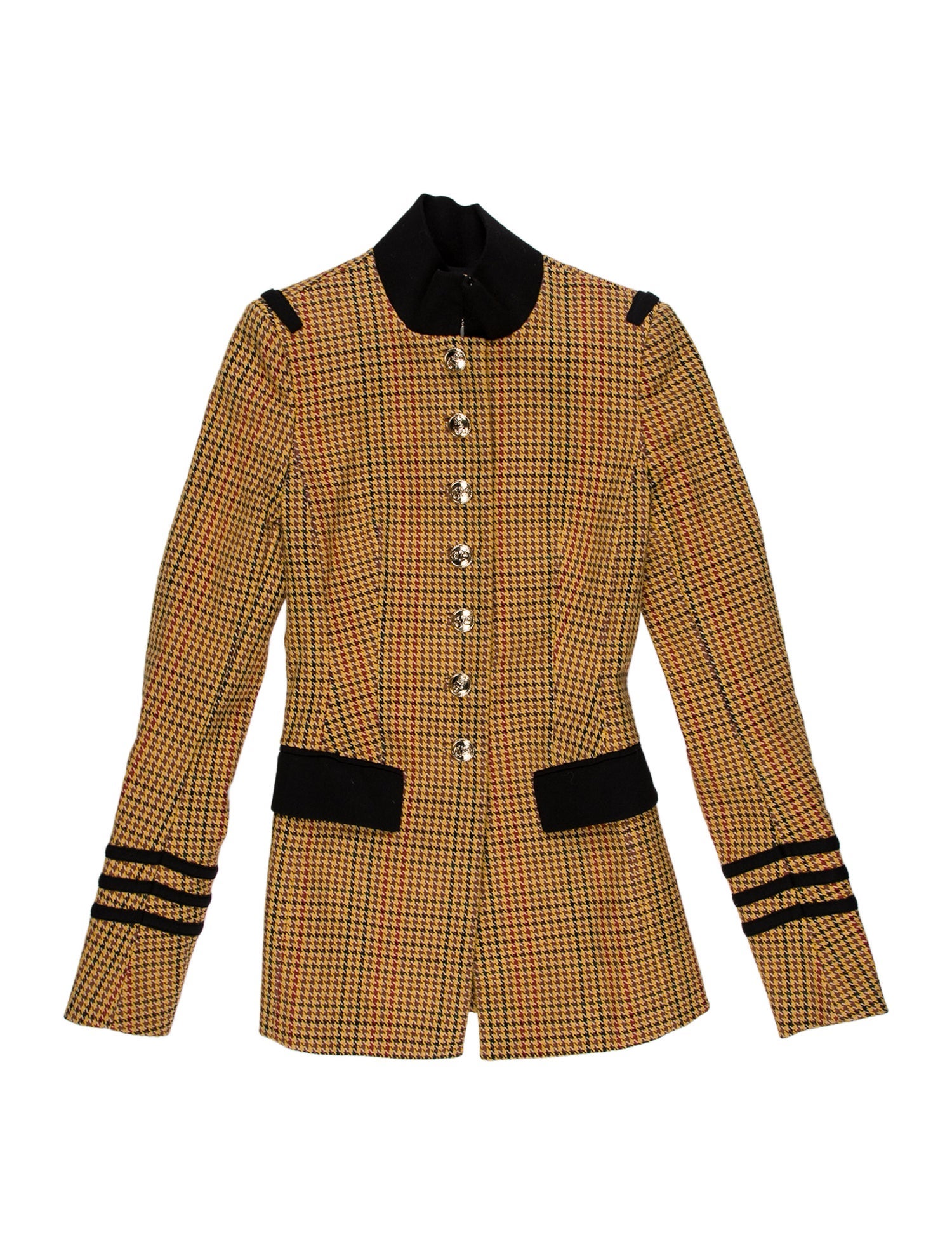 Altuzarra Houndstooth Print Blazer