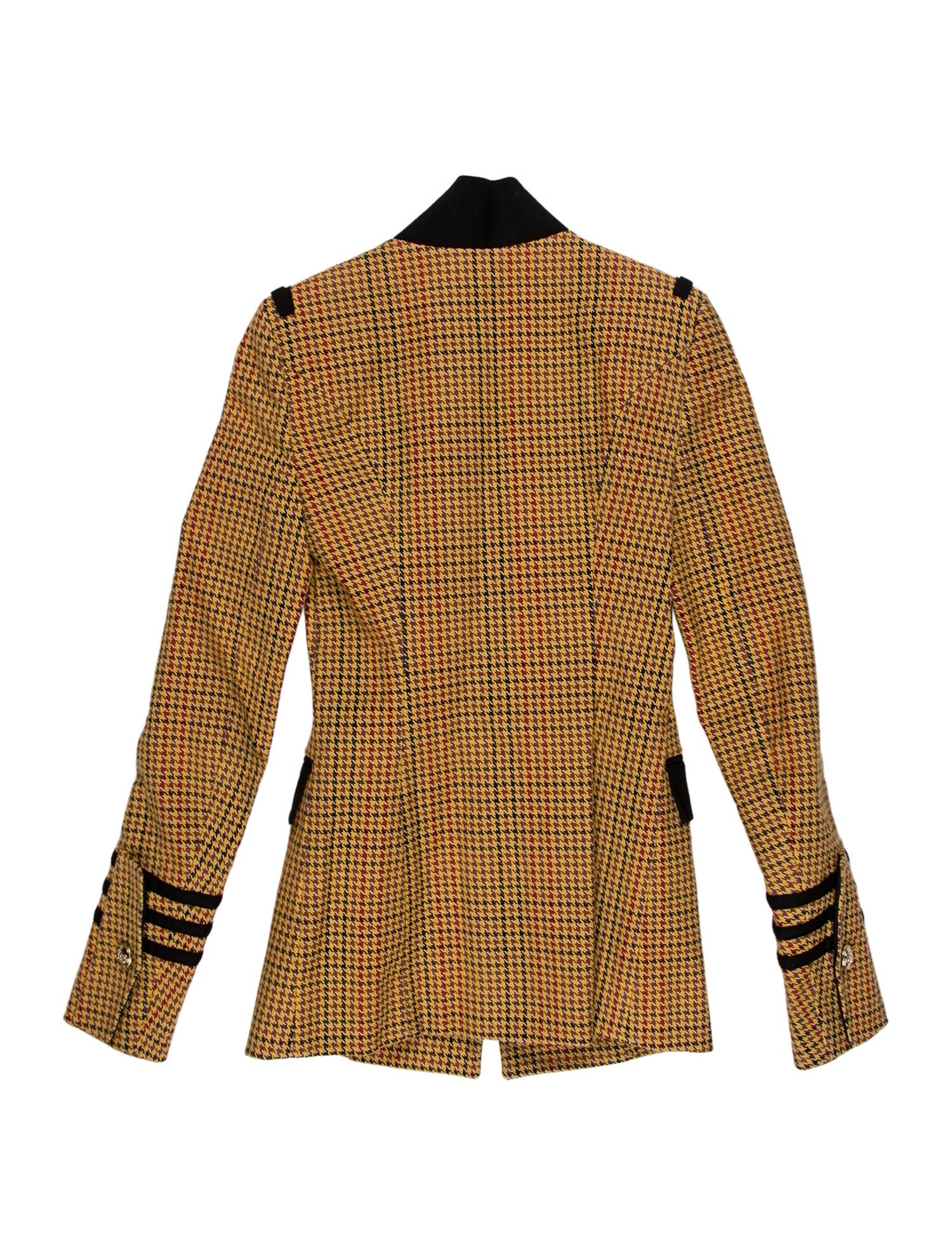 Altuzarra Houndstooth Print Blazer