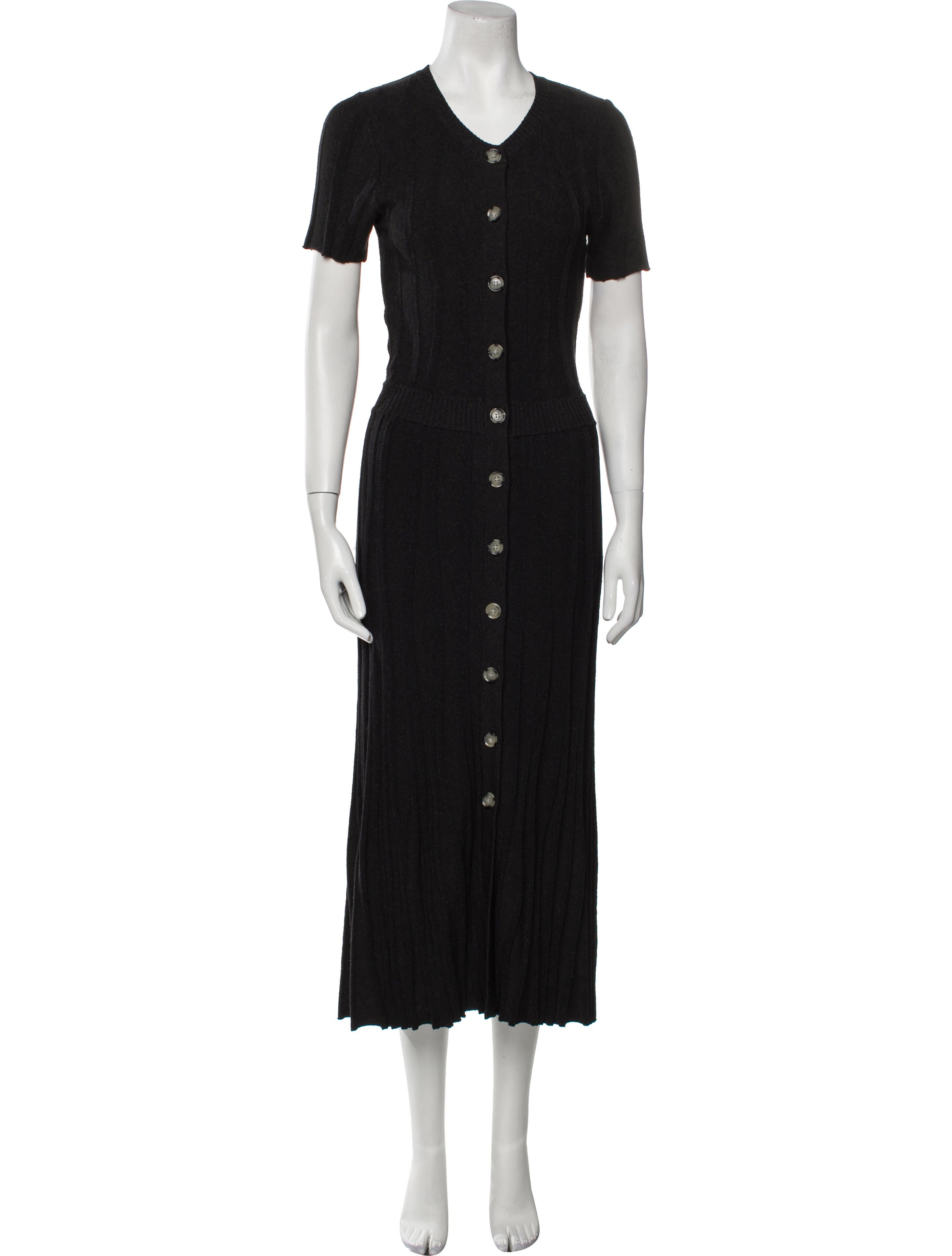 Altuzarra V-Neck Long Dress