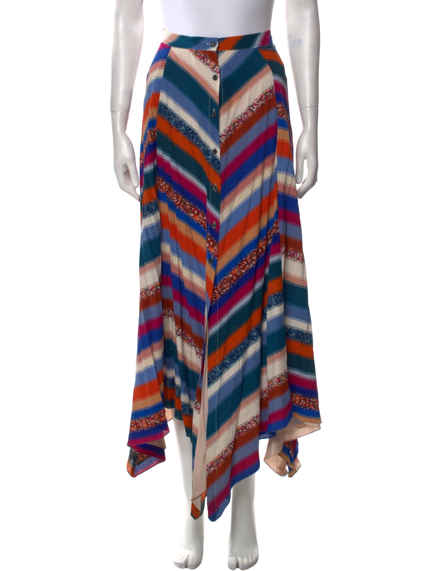 Altuzarra Silk Long Skirt