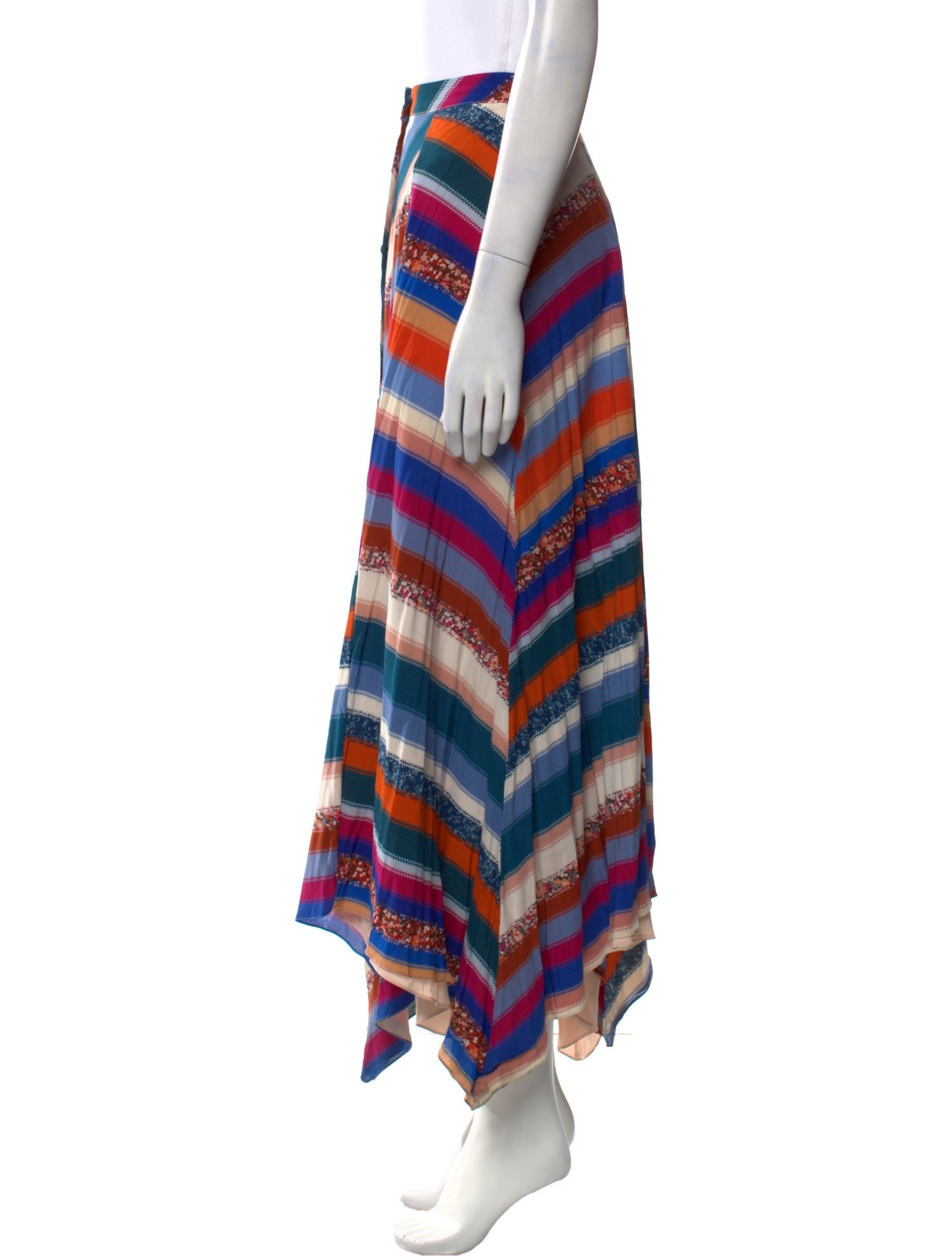 Altuzarra Silk Long Skirt
