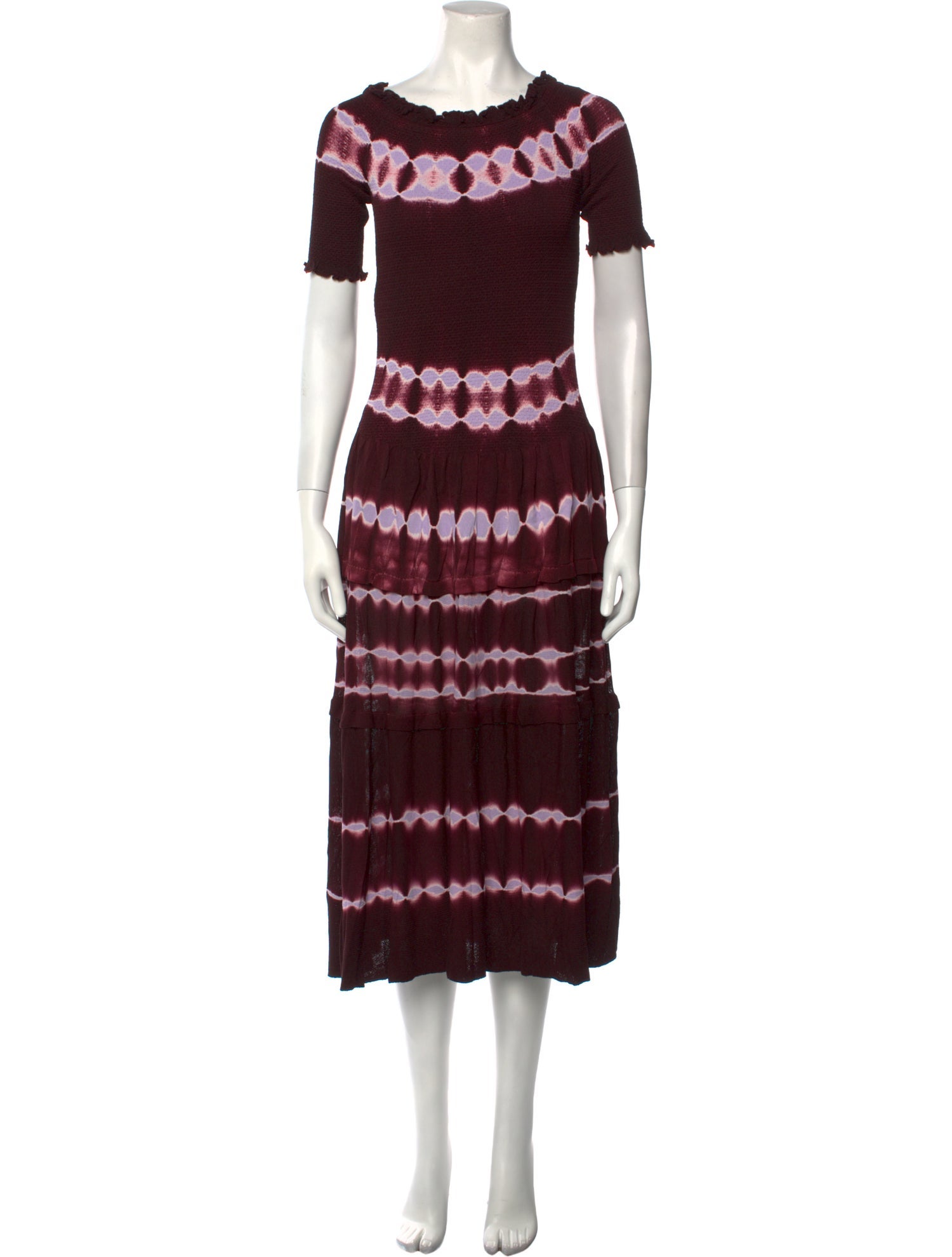 Altuzarra Tie-Dye Print Midi Length Dress w/ Tags