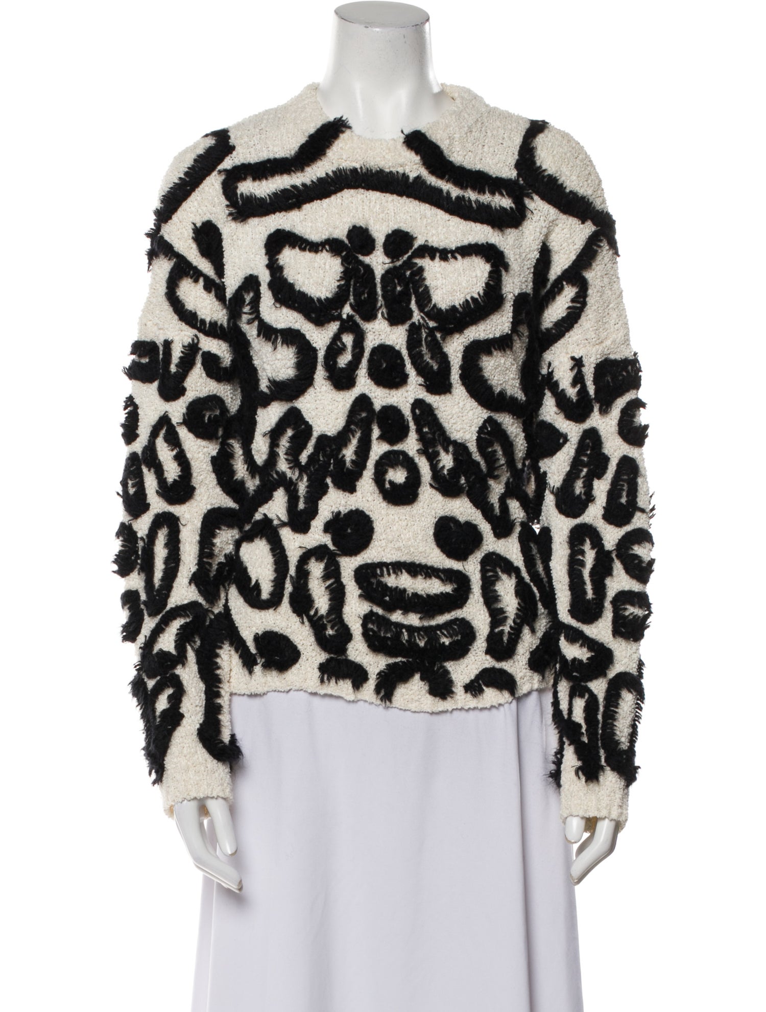 Altuzarra Printed Crew Neck Sweater