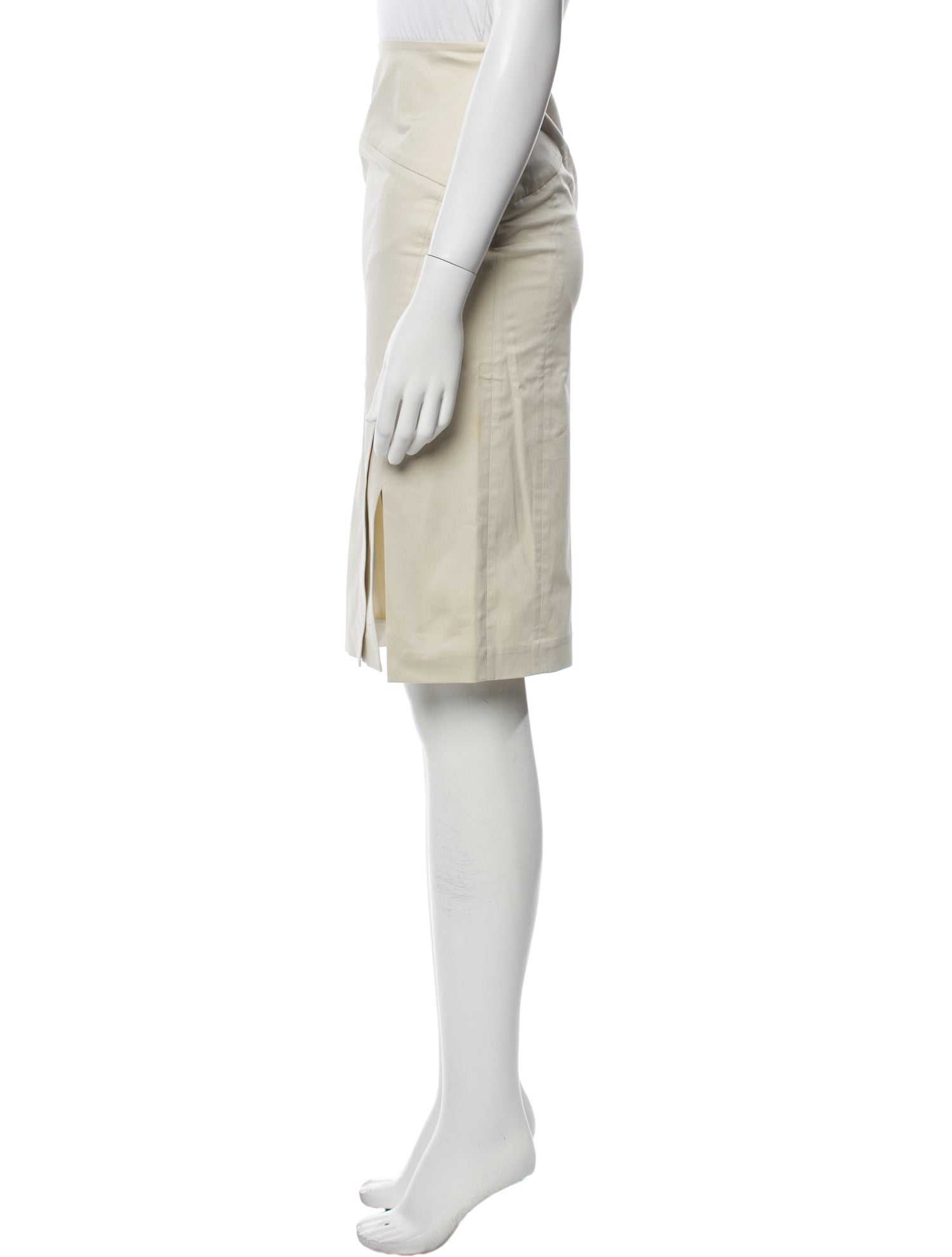 Altuzarra Pleated Accents Knee-Length Skirt