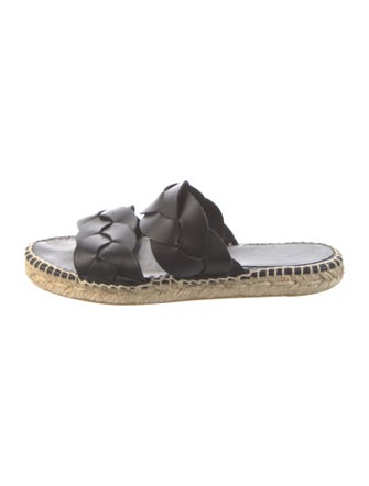 Altuzarra Leather Printed Espadrilles