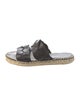 Altuzarra Leather Printed Espadrilles
