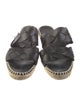 Altuzarra Leather Printed Espadrilles