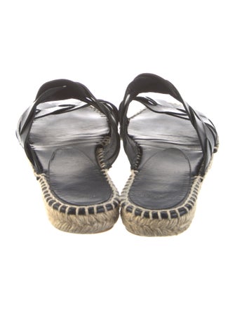Altuzarra Leather Printed Espadrilles