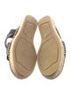 Altuzarra Leather Printed Espadrilles