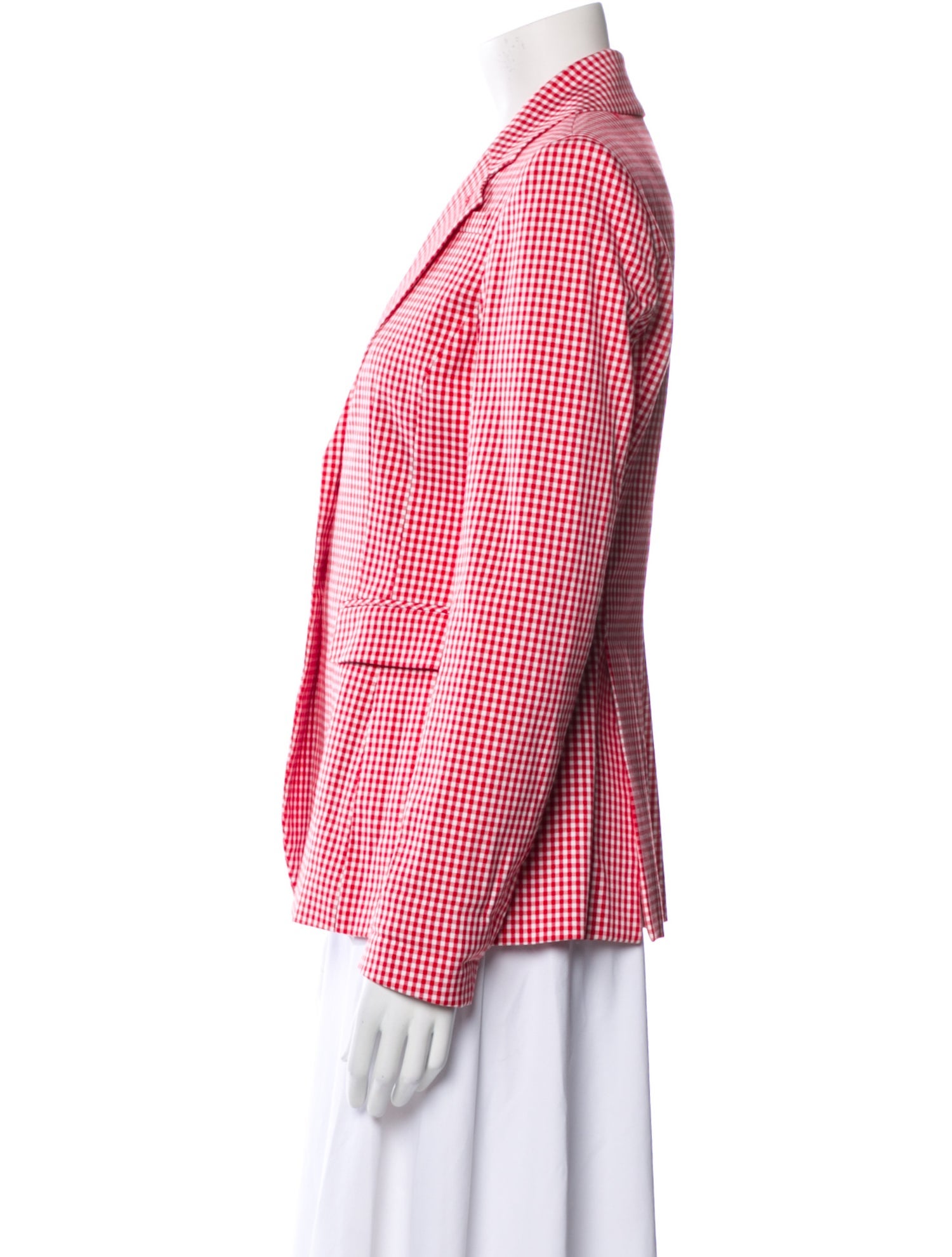 Altuzarra Plaid Print Blazer