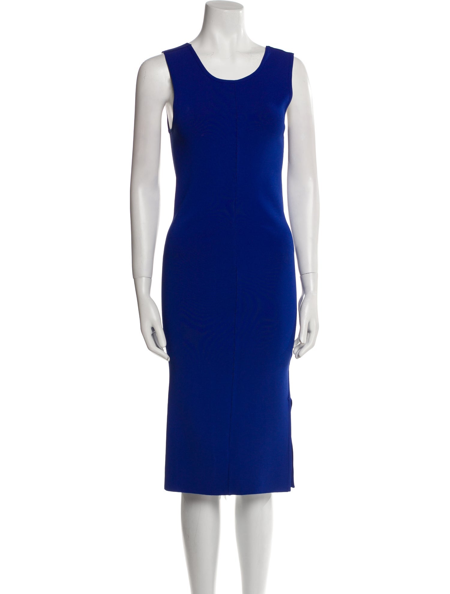 Altuzarra Scoop Neck Midi Length Dress