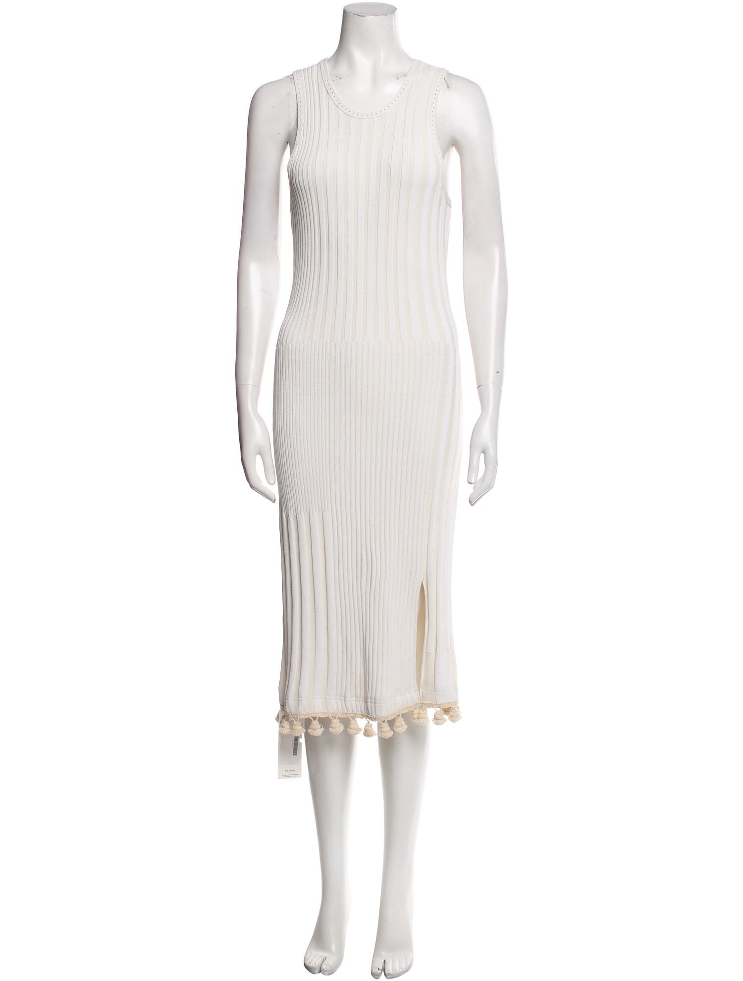 Altuzarra Scoop Neck Midi Length Dress