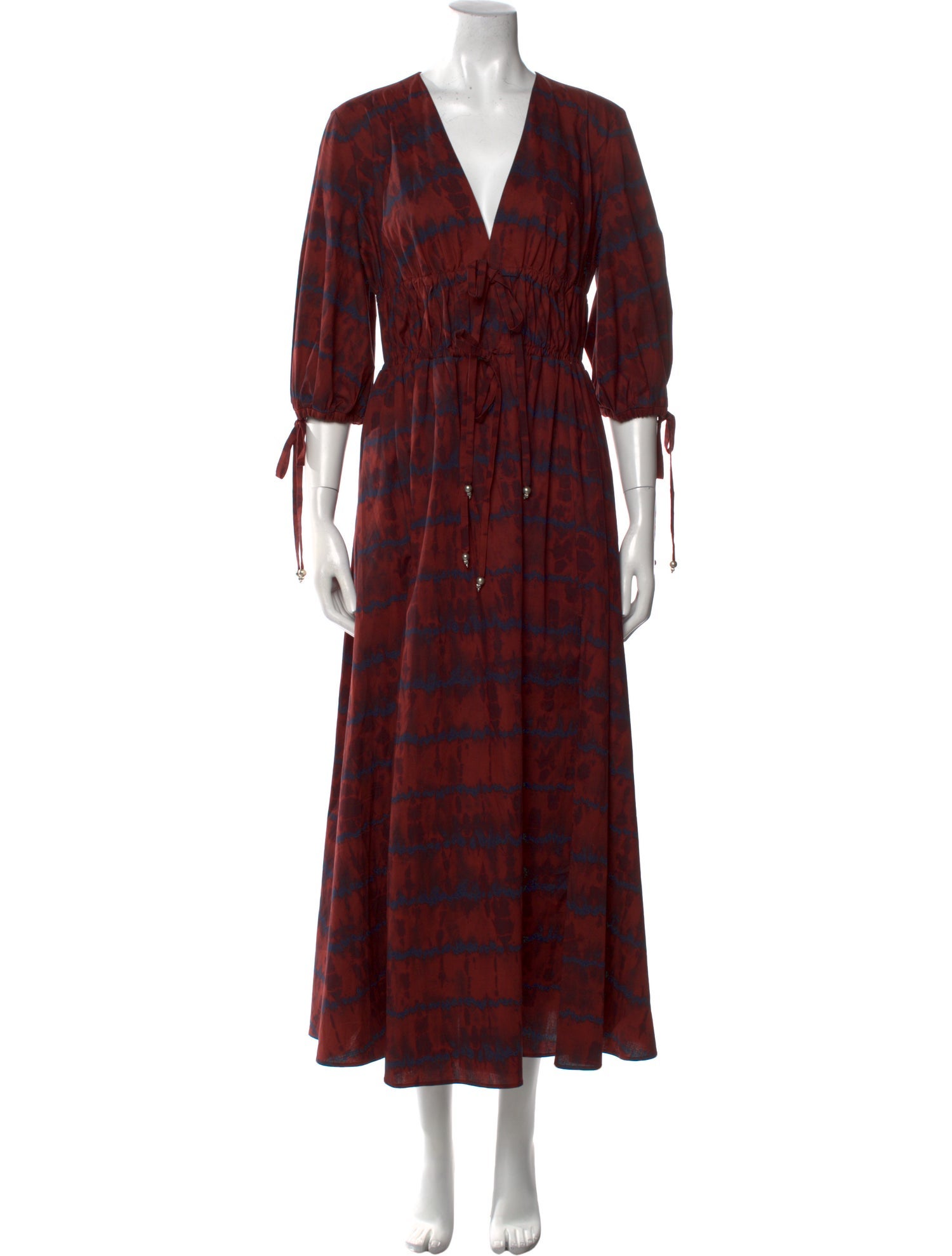 Altuzarra Tie-Dye Print Long Dress