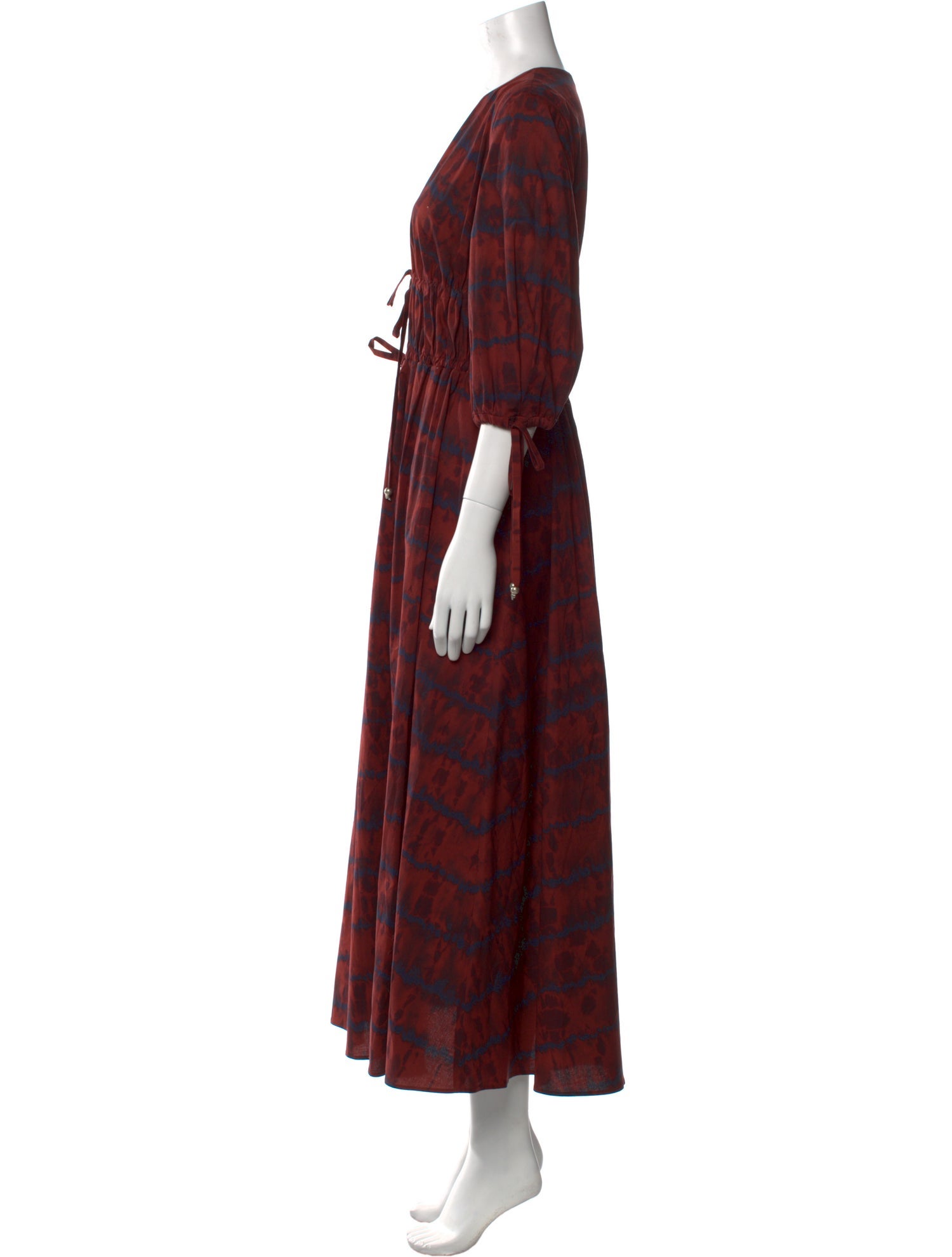 Altuzarra Tie-Dye Print Long Dress
