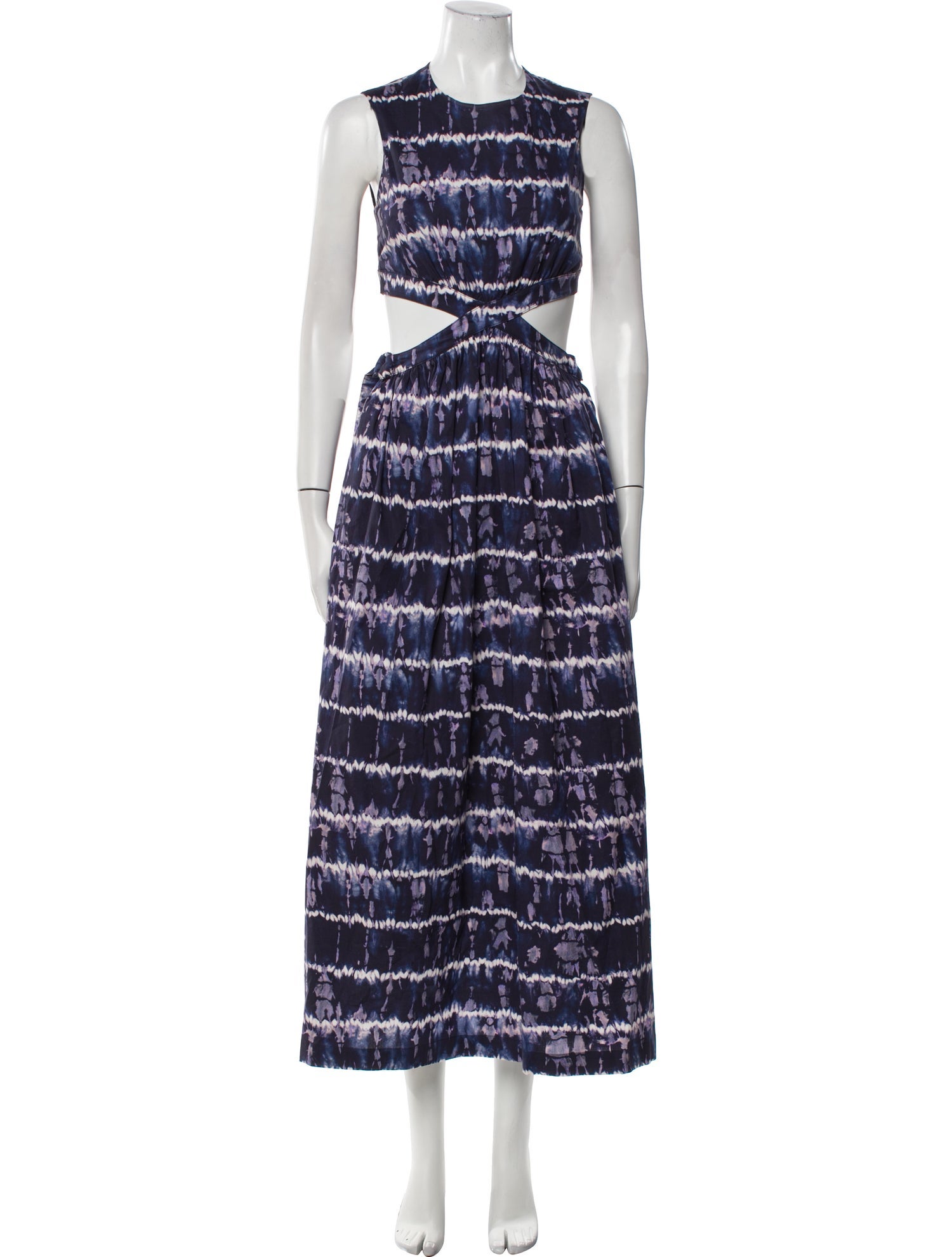 Altuzarra Printed Long Dress