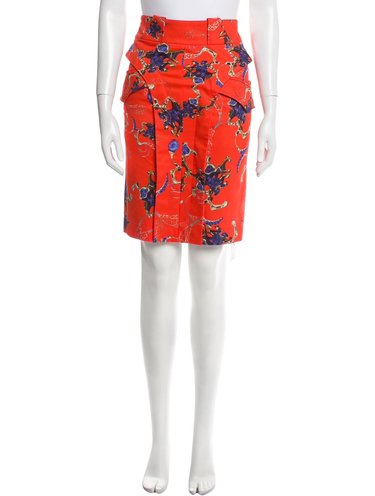 Altuzarra Floral Print Knee-Length Skirt