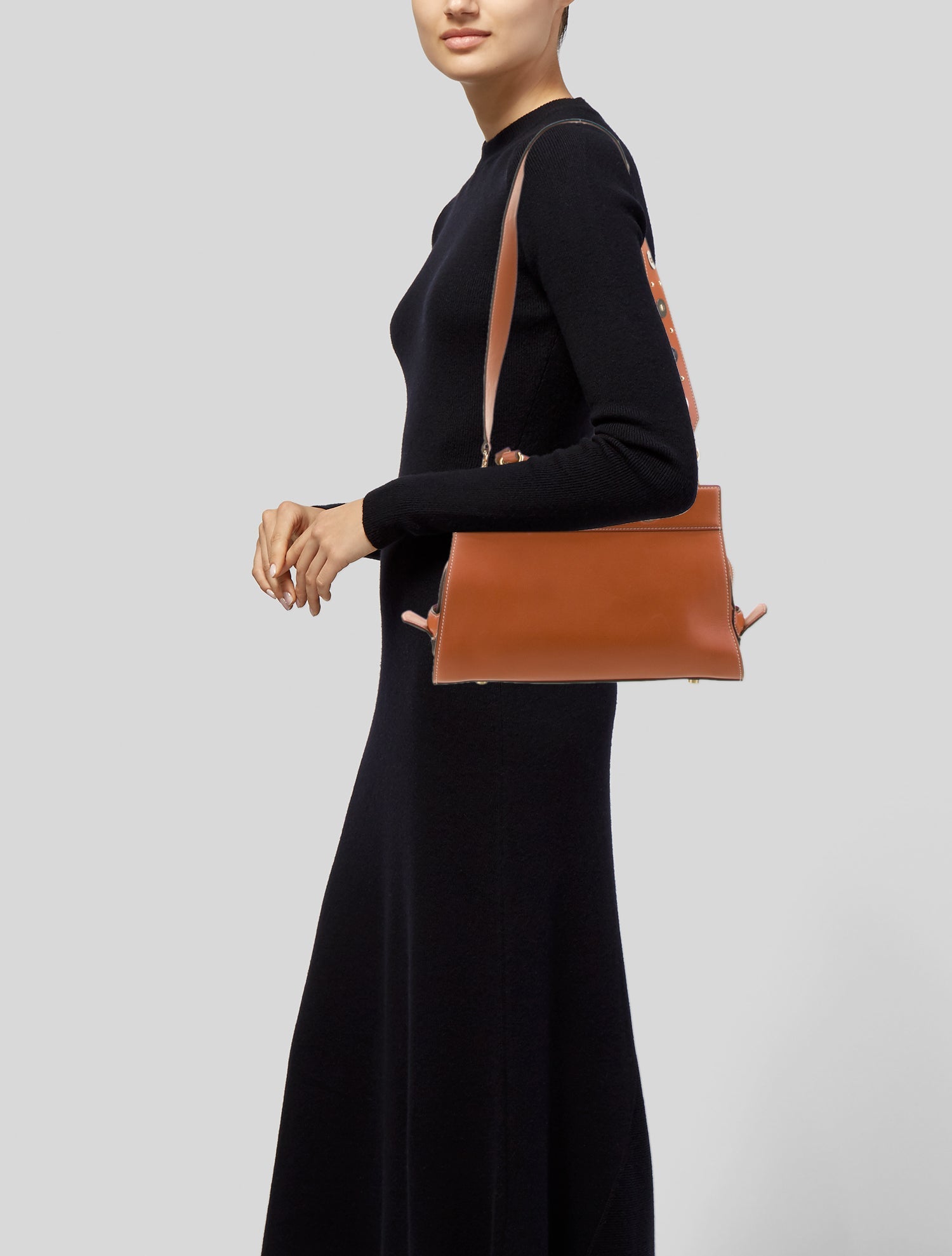 Altuzarra Leather Top Handle Bag