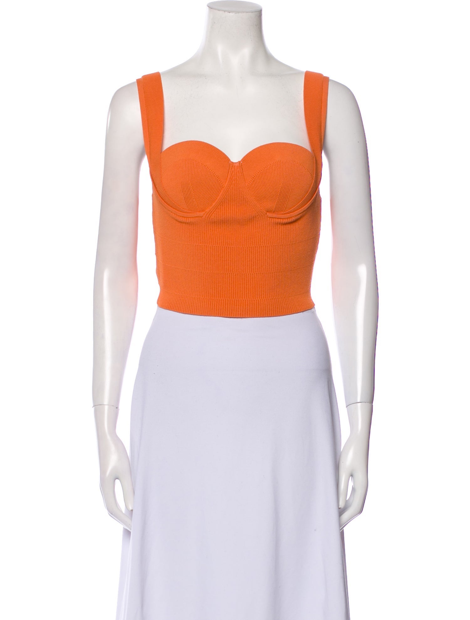 Altuzarra Square Neckline Sleeveless Crop Top w/ Tags