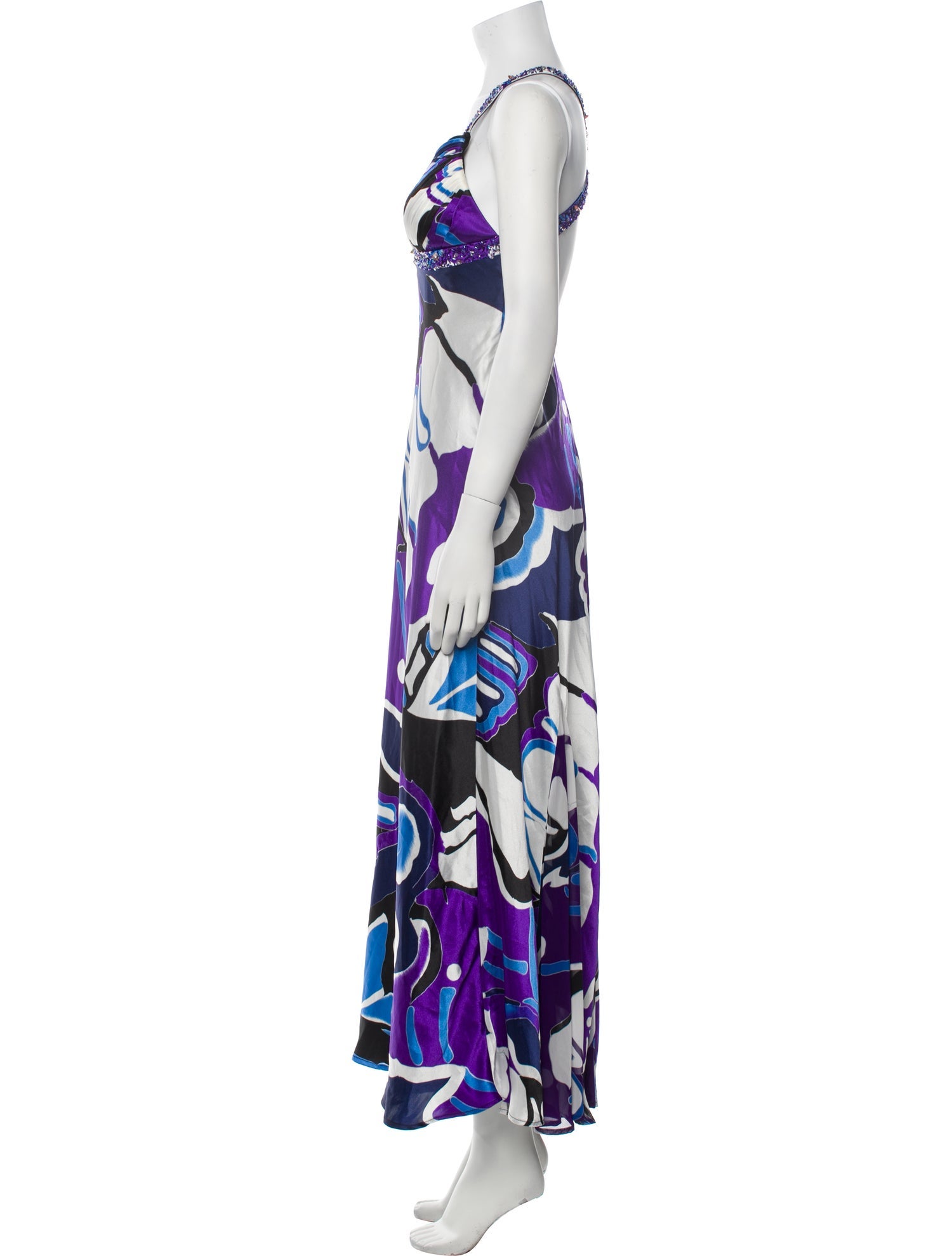 Altuzarra Printed Long Dress