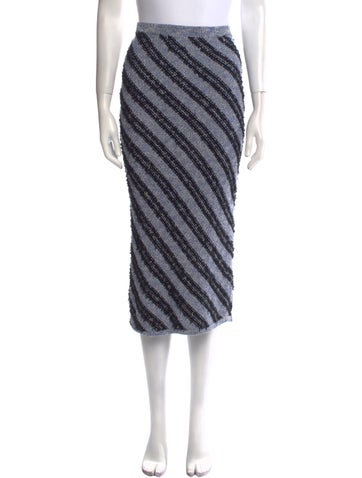 Altuzarra Skirts Striped Midi Length Skirt XS