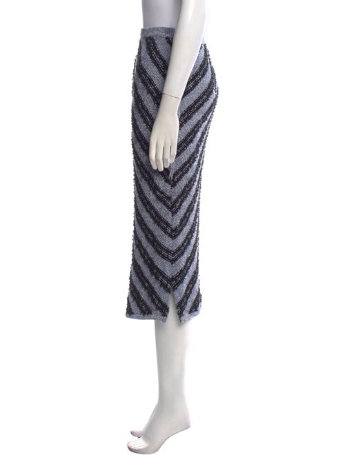 Altuzarra Striped Midi Length Skirt