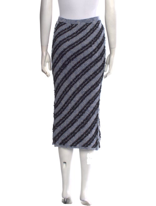 Altuzarra Striped Midi Length Skirt