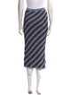 Altuzarra Striped Midi Length Skirt