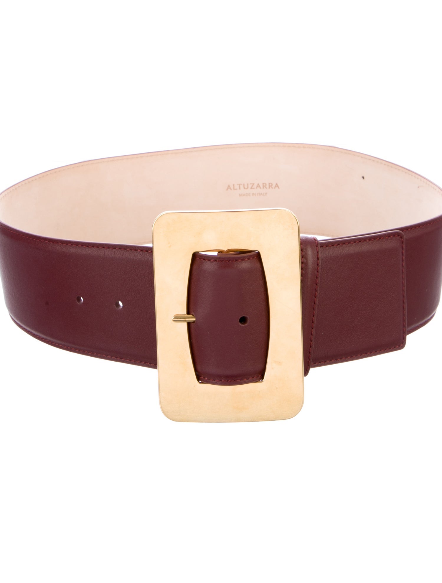 Altuzarra Wide Leather Belt